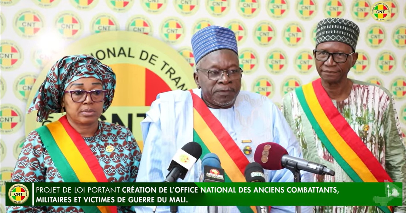 CNT : Projet portant création de l’Office national des anciens Combattants, Militaires et Victimes de Guerre de Mali